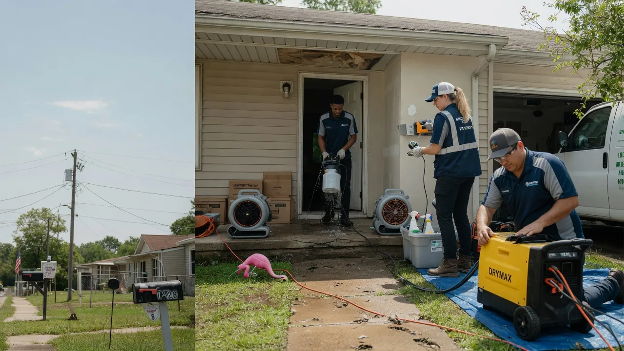Storm Damage Water Removal in Coffeeville, AL near me